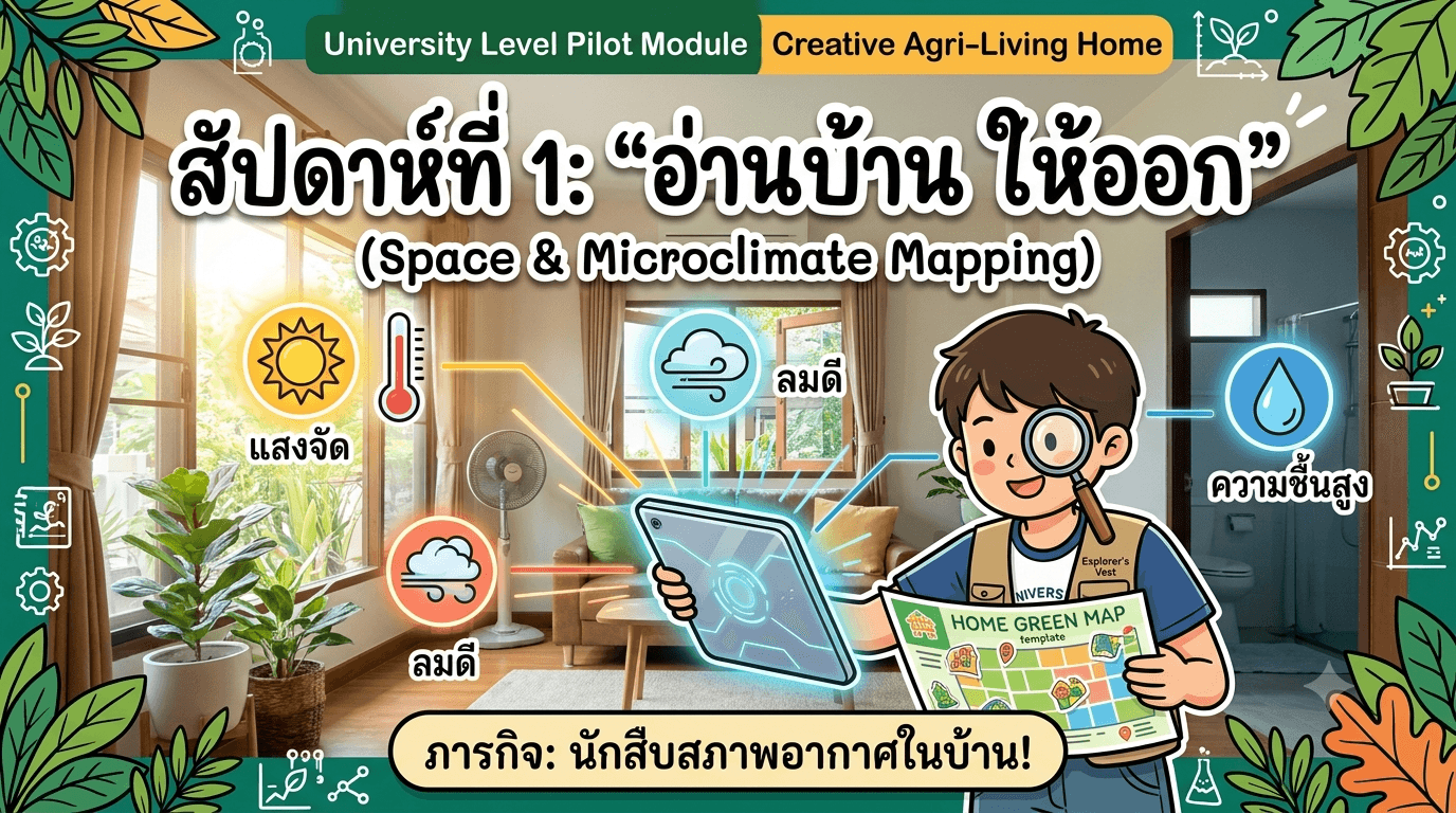 อ่านบ้านให้ออก (Space & Microclimate Mapping)